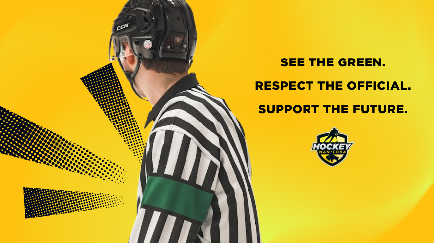 Green Armband Initiative Hockey Manitoba